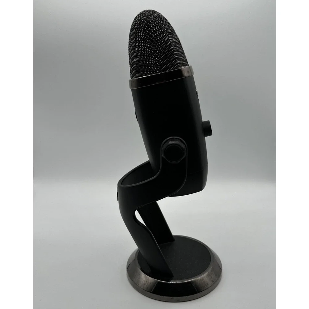 Blue Yeti Nano Premium USB Microphone Black MN A00104 Streaming Podcast Untested